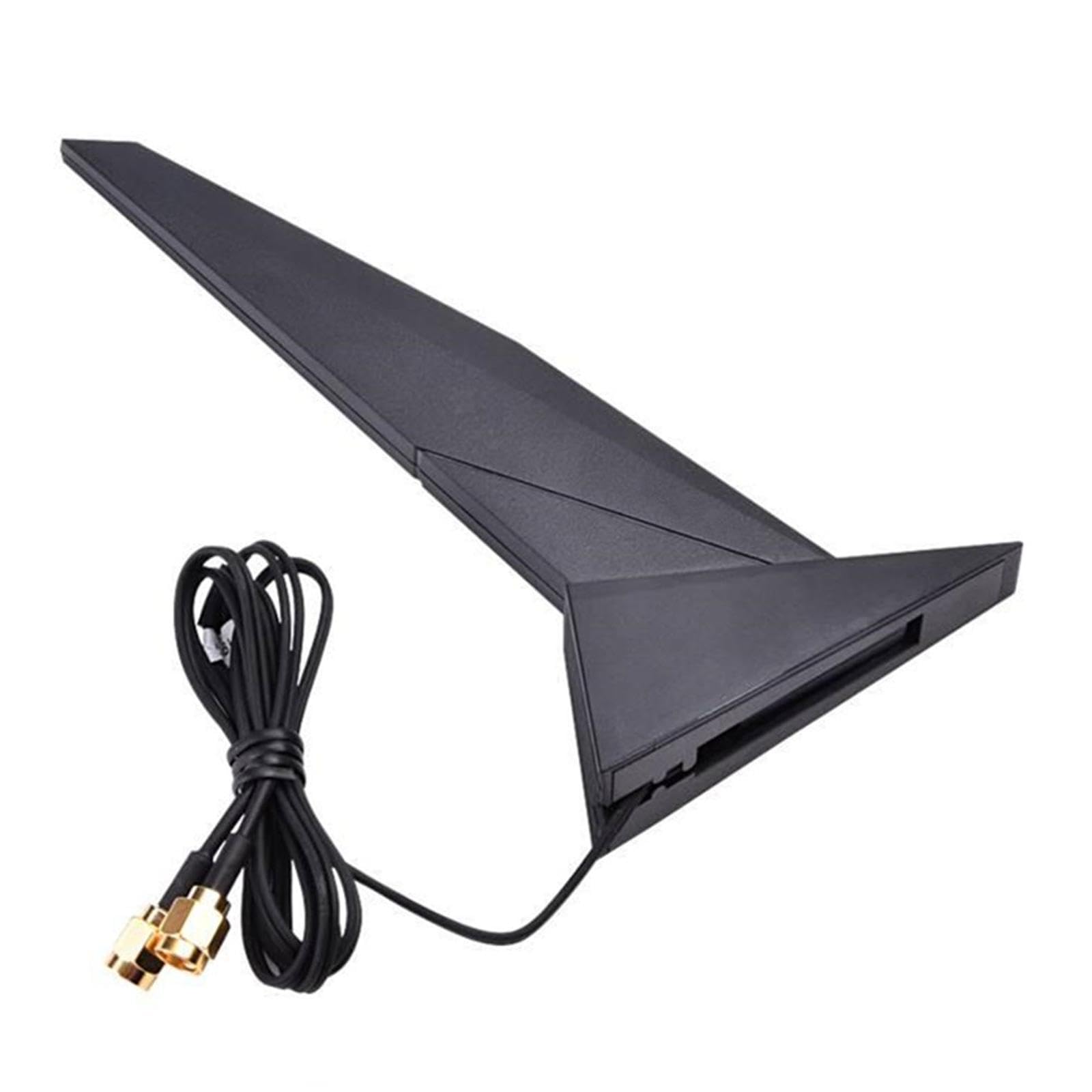 TECKEEN Antenna WiFi Dual Band per Asus Z390 Z490 X570 scheda madre 2T2R, 2.4G/5G WiFi6e Antenna con cavo di prolunga