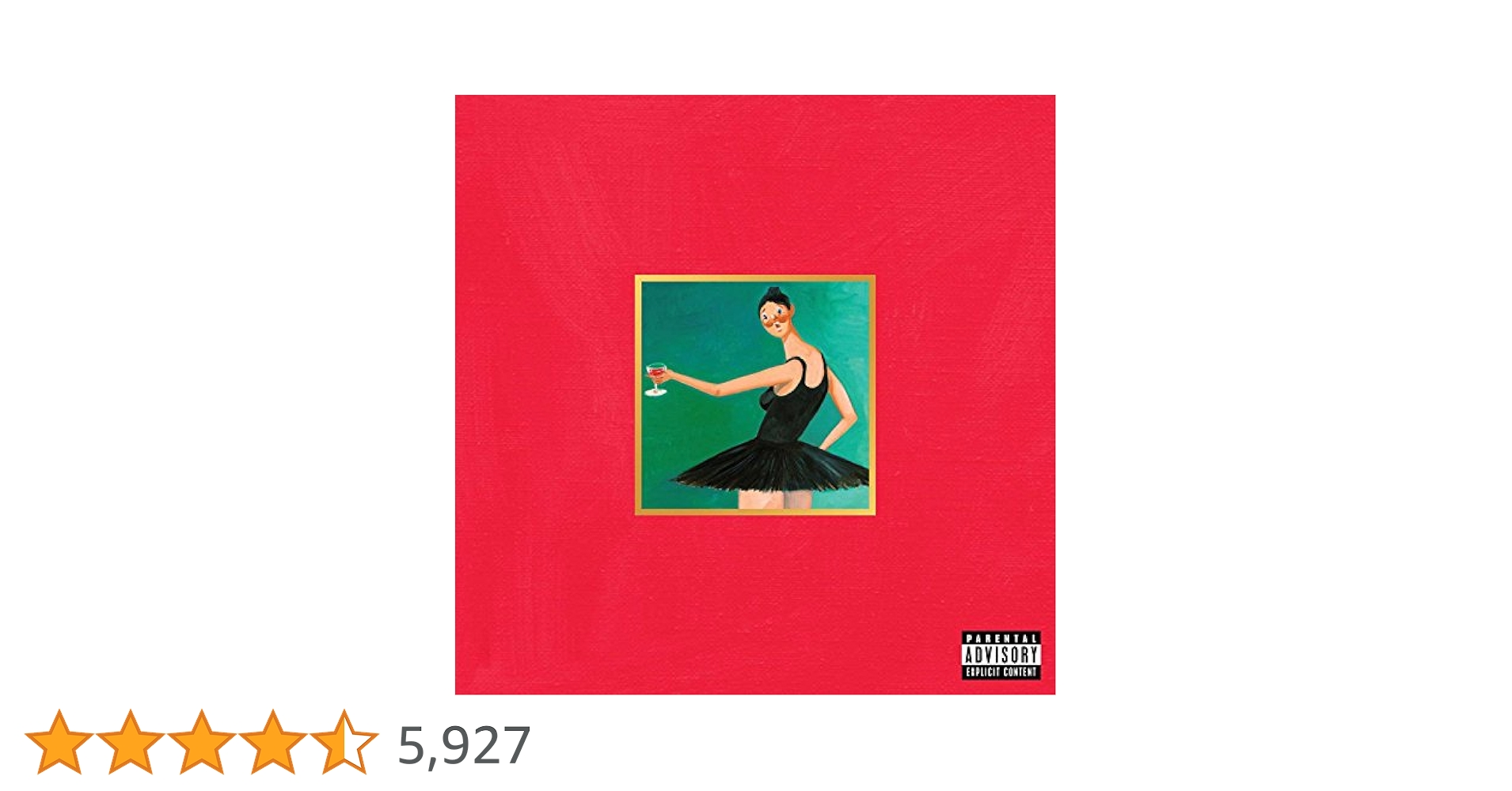 【DX版】カニエウェスト　マイ・ビューティフル・ダーク・ツイステッド・ファンタジ Amazon.co.jp: My Beautiful Dark Twisted Fantasy - 180 Gram