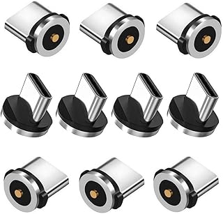 Raosky Magnetic Charging Series (Type-c Tips)/10pc,Magnetic Type-C Tips,Just Charger Tips Without USB Cable&Non-Data