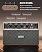 LEKATO 10W Mini Guitar Amp, Portable Electric Guitar Amplifier with Clean/Overdrive Channel, Headphone Jack, AUX Input, Bluetooth, Rechargeable Amp for Home and Travel Practice