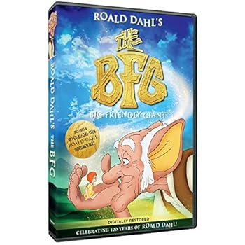 DVD Roald Dahl's the Bfg (Big Friendly Giant) Book