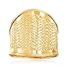 Ross-Simons Italian 14kt Yellow Gold Wide Ring