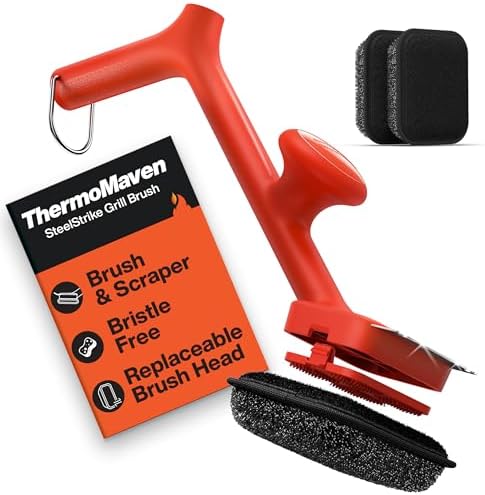 BBQ Grill Brush Bristle Free - 17