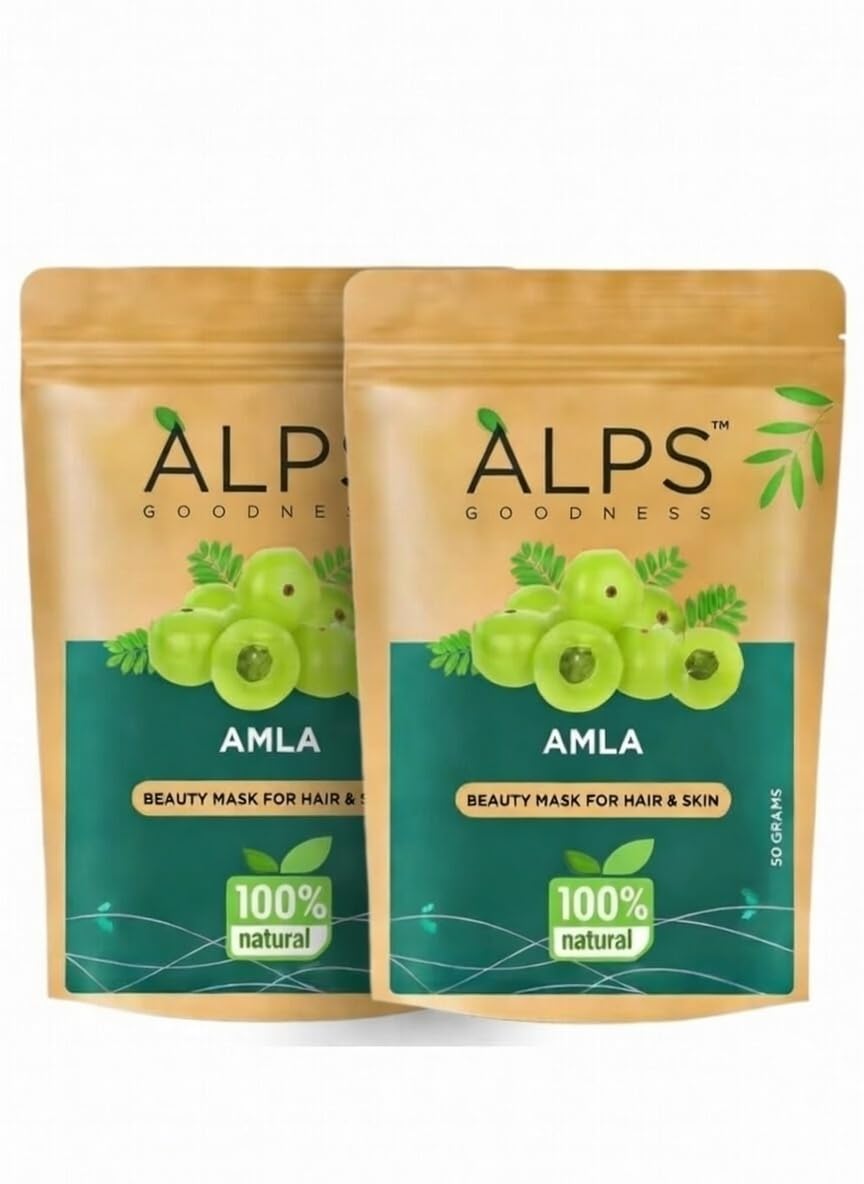 Alps Goodness Powder - Amla (50 gm) (PACK OF 2)-image-29