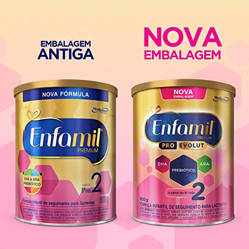 Fórmula Infantil Enfamil Premium 2 800gr, Enfamil, 800 G
