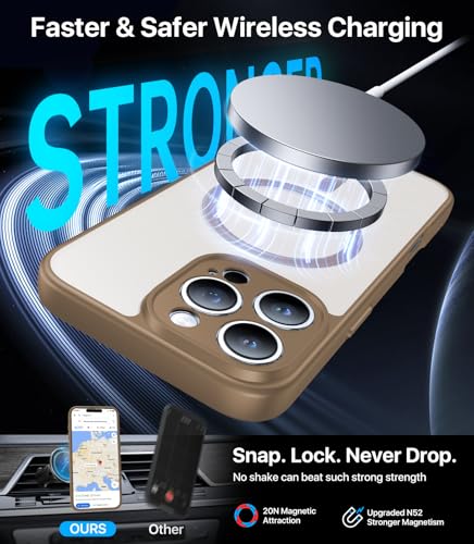 Coque iPhone 16 Pro Max Magsafe antichoc protection caméra intégrale