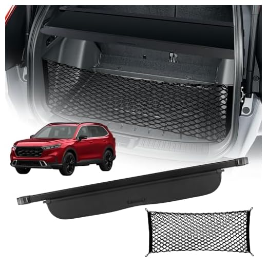 How to stack luggage in honda crv Retractable Cargo Cover for CR-V Hybrid
