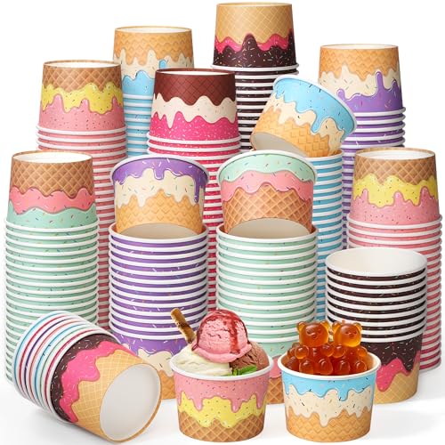 Récipients jetables pour crème glacée rigides et stables pour buffets de desserts et mariages - 2
