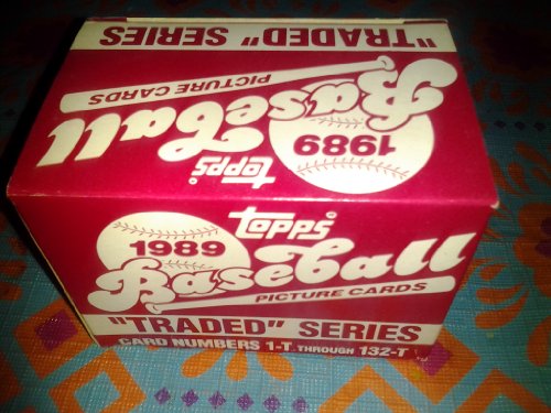 1989 Topps Traded Series Baseball Set - 132C