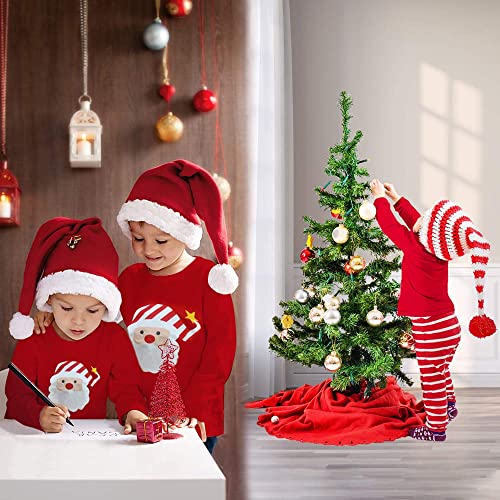 Girls Christmas Pajamas Toddler Kids Pjs Girls Boys Santa Claus Pajamas Cotton Winter Sleepwear Children Clothes 2-12T4