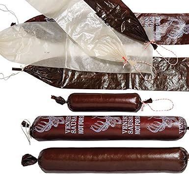 LEM 124 2.5 x 20 in. Wild Game Fibrous Casings44; Clear