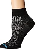 Smartwool Women's PhD Run Ultra Light Low Cut Socks (Black) Medium