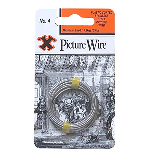 Image of X Picture Hanging Wire Stainless Steel 3m No.4