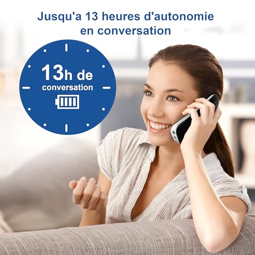 Téléphone sans fil blocage appel et répondeur VTech CS1502 trio DECT - 4