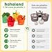 Imagen de hahaland Juguetes Sensoriales Montessori para Bebés 6-12 Meses