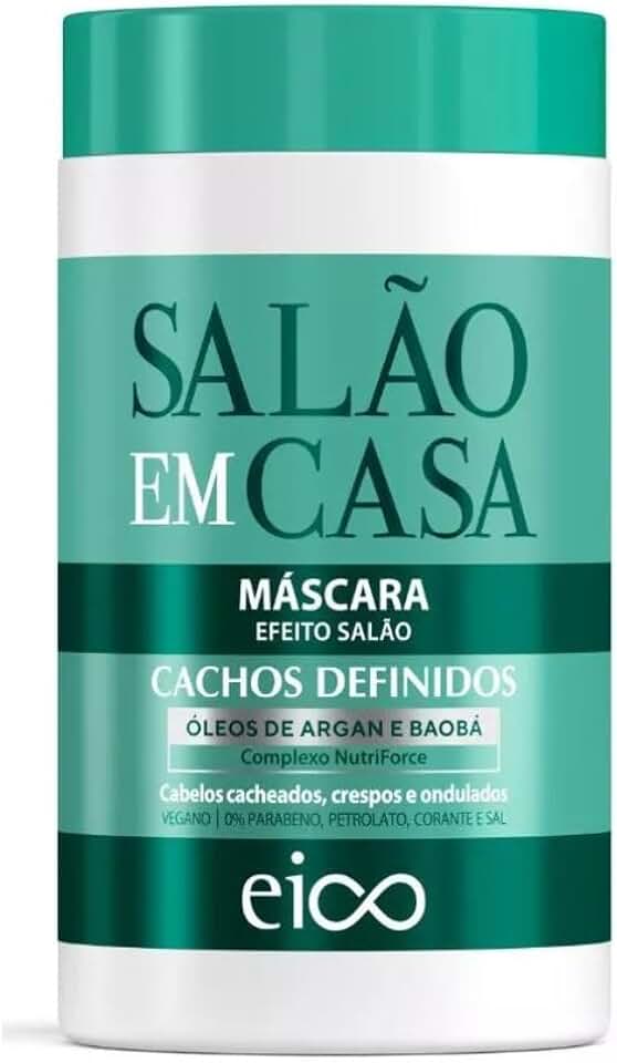 Eico Máscara Salão em Casa Cachos Definidos 1kg