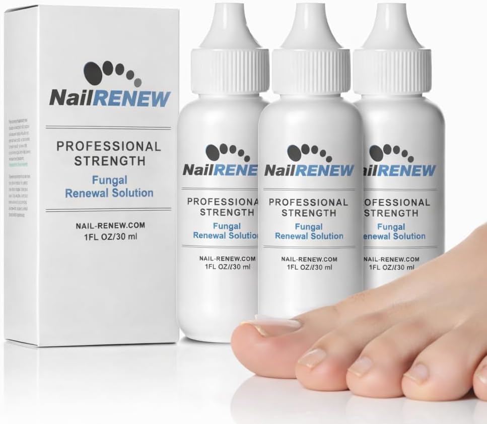NailRENEW Antifungal - Professional Strength, Compliant Fungus Treatment for Toe Fungus, Discolored or Brittle Nails (1 Bottle) (3)
