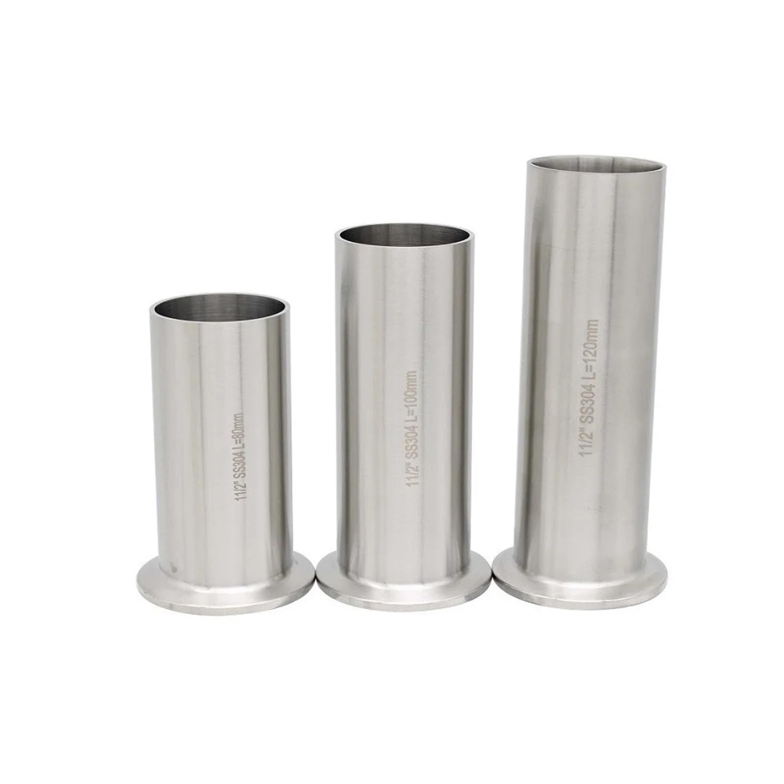 Ferrule Tri Clamp pour soudure bout à bout sur tube inox SUS316L
