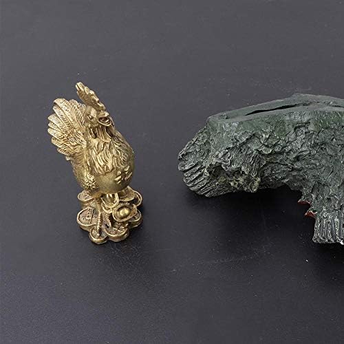 Hilitand Rooster Statue Brass Feng Shui Decoration Meaning Health Wealth Good Luck