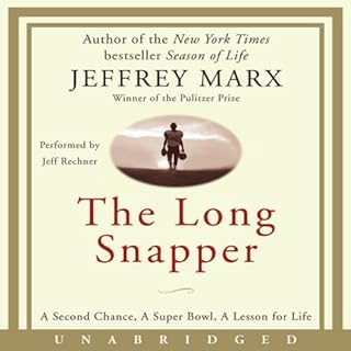 The Long Snapper Audiolibro Por Jeffrey Marx arte de portada