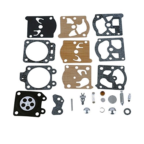 QAZAKY Carburatore a Membrana Guarnizione Rebuild