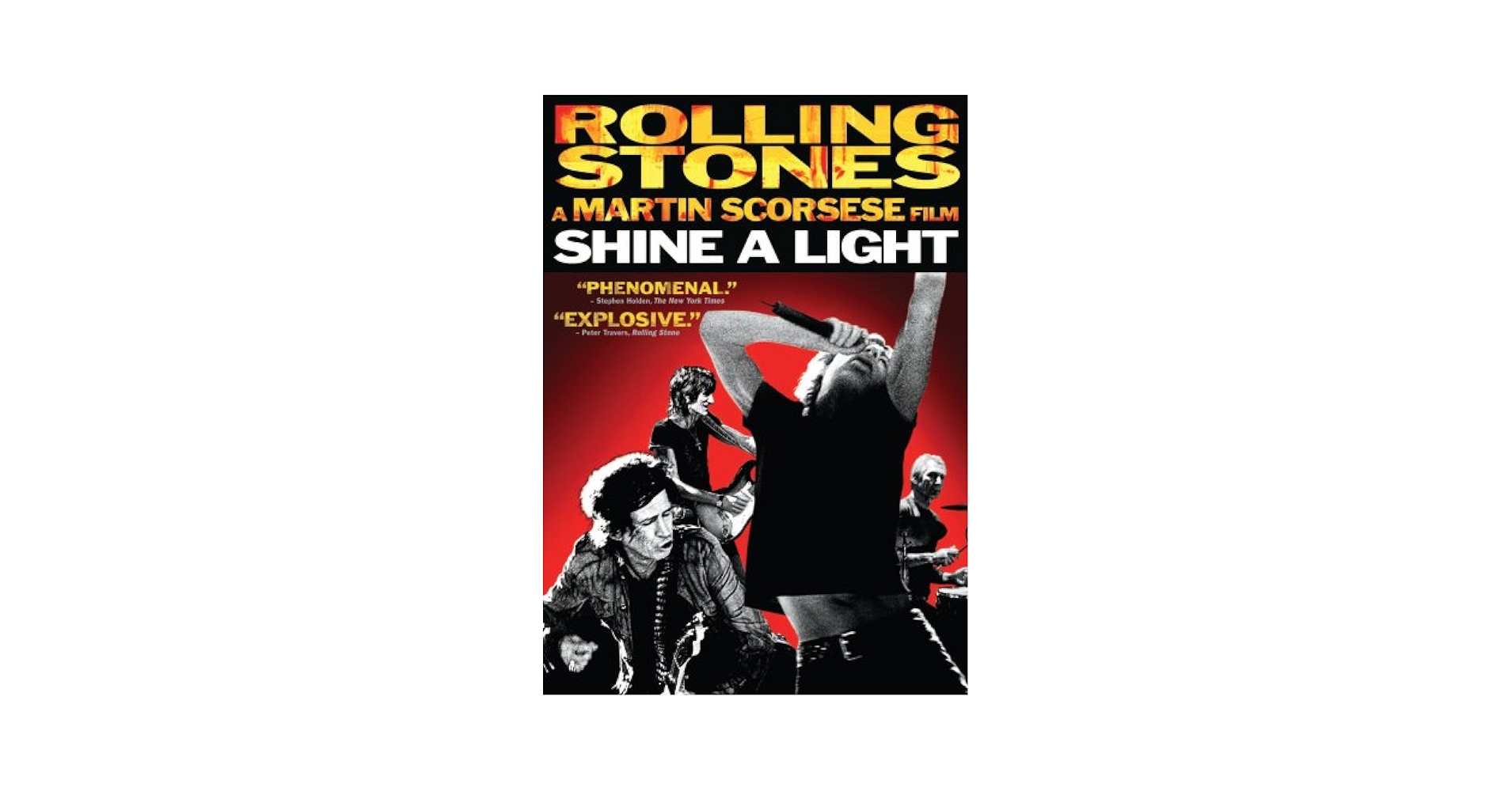Rolling Stones / Shine A Light ➕ チラシ２種類 The Rolling Stones - Shine A Light Rock Soundtrack, Deluxe
