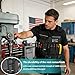 N NOAH Jobsite Tool Vest for Men, Adjustable, Durable 1680D Fabric, Breathable, Multiple Pockets, Reflective Stripe, Vest for Construction Worker, Electrician, Carpenter, for Outdoor Activities