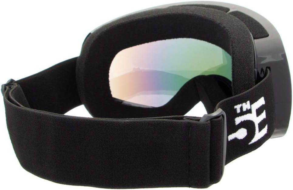 5th Element Reakt Goggle for Skiing and Snowboarding for Men and Adults-Spherical Lens and Anti-Fog Coating UV Protection