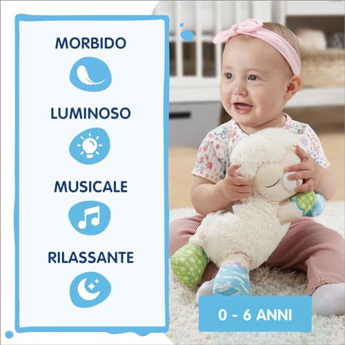 Vtech Luce, Ninna Nanna Parlante 3 In 1, Peluche Con Luce Notturna Bambini, Luce Musicale Con 40 Melodie E 3 Canzoni, 3 Modalità Di Ascolto, Lingua Italiana, Batterie Incluse, 0-6 Anni - 5
