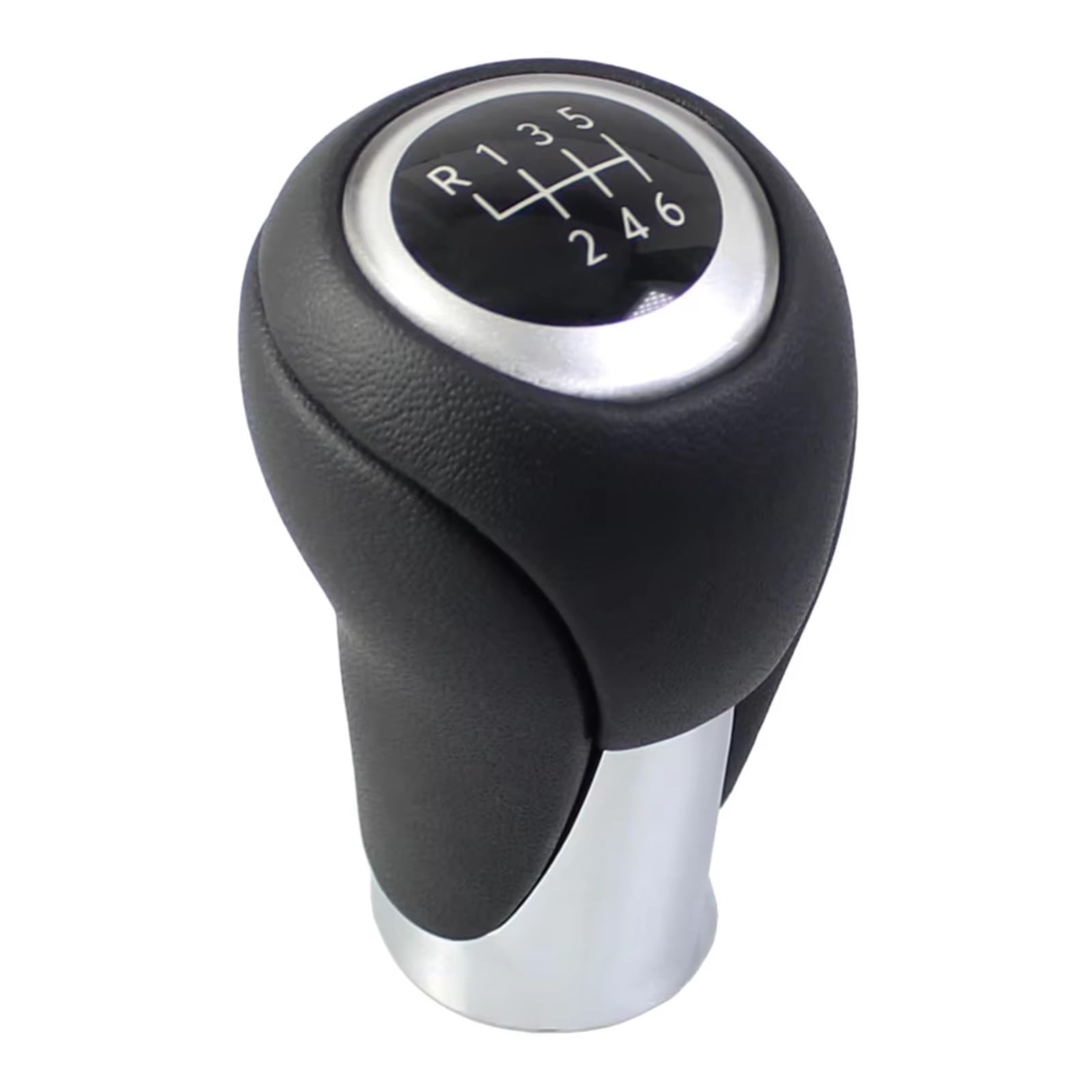 SCZMBLTLNV Car Gear Stick Knob Pu Leather Gear Shift Knob for 2 3 6 CX-3 CX-5 5/6 Speed Shifter Lever Change Stick Handball