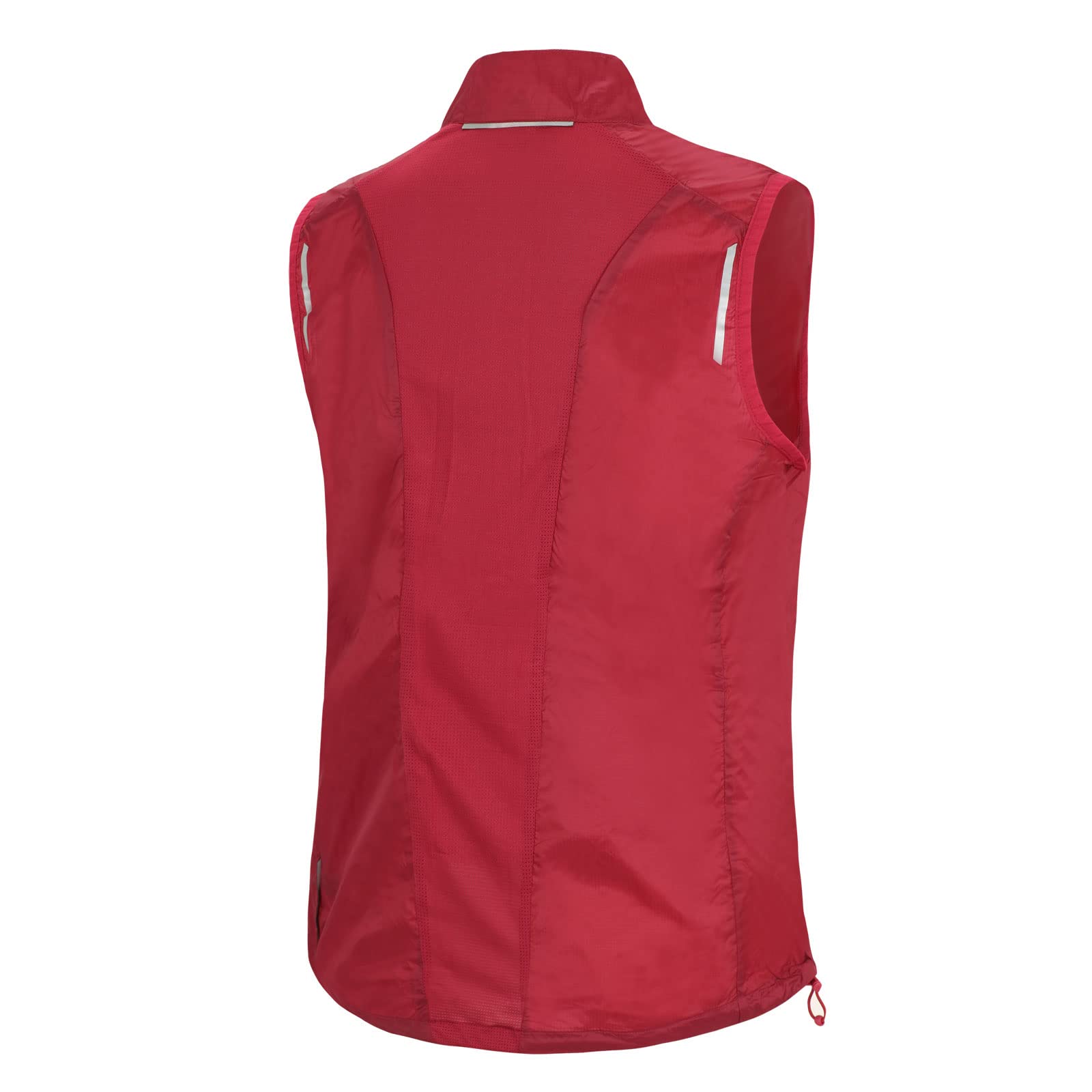 Airtracks Team Line - Chaleco de ciclismo para mujer, ligero, resistente al viento, impermeable, reflectante