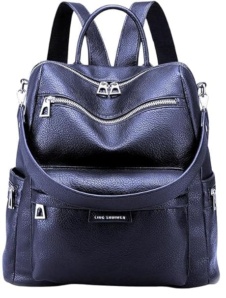 Pagwin Leather Backpack for Women Elegant Backpack Purse Ladies Leather Shoulder Fitting Gift for Sister, Mother Bhabhi Birthday Christmas