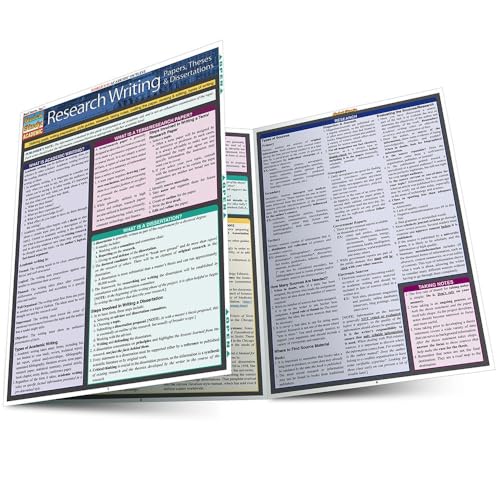 Research Writing: Papers, Theses & Dissertations: a QuickStudy Laminated Reference Guide (Quick...