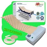 Colchão Anti Escaras Pneumatico PREMIUM Completo 220v com Compressor e KIT DE REPARO GRATIS
