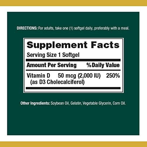 Nature'S Bounty 17621 Vitamin D, Supports Immune Health & Bone Health thumb #1