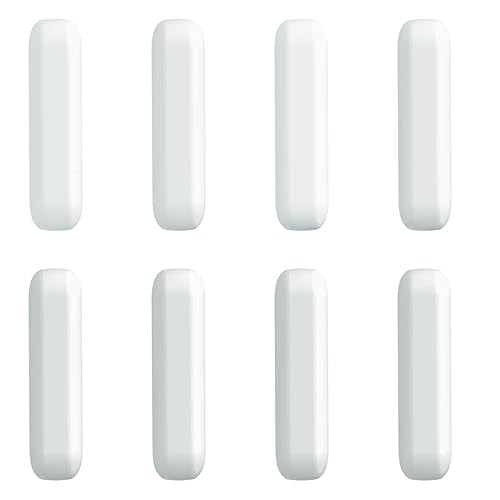 Miniatura 8 de ONiLAB 32 barras agitadoras magnéticas de 0.315 x 1.181 in, color blanco, barra de agitación magnética, juego de barra de agitación magnética de