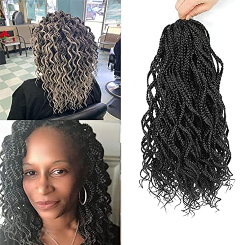 14 Inch Short Curly Crochet Hair for Black Women -