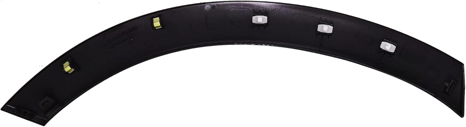 Evan Fischer Fender Trim Compatible with 2017-2022 Honda CR-V Textured Black Mounts On Quarter Panel, North America Built Vehicle Rear, Driver Side HO1790106