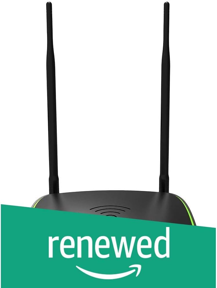 (Renewed) Tenda D1201 Ac1200 ADSL2+ Dual Band Wireless Modem Router (Black)