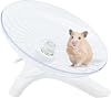 Hamster Flying Saucer Silent Running Exercise Wheel for Hamsters, Gerbils, Mice,Hedgehog and Other Small Pets Silent Running Wheel Hamster Wheel (Blue)