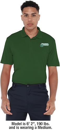 Miniatura 9 de Camisa polo deportiva oficial de la NCAA Collegiate para hombre, colección con logotipo en el pecho izquierdo
