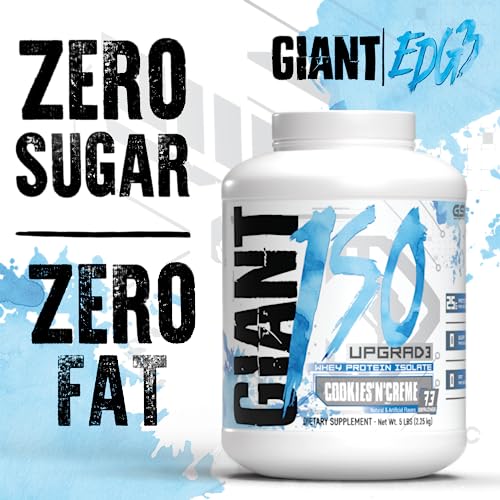 Giant Performance Giant Edge Series 100% Whey Protein Isolate - 25G Pure Whey Isolate - Zero Sugar, Zero Fat thumb #6