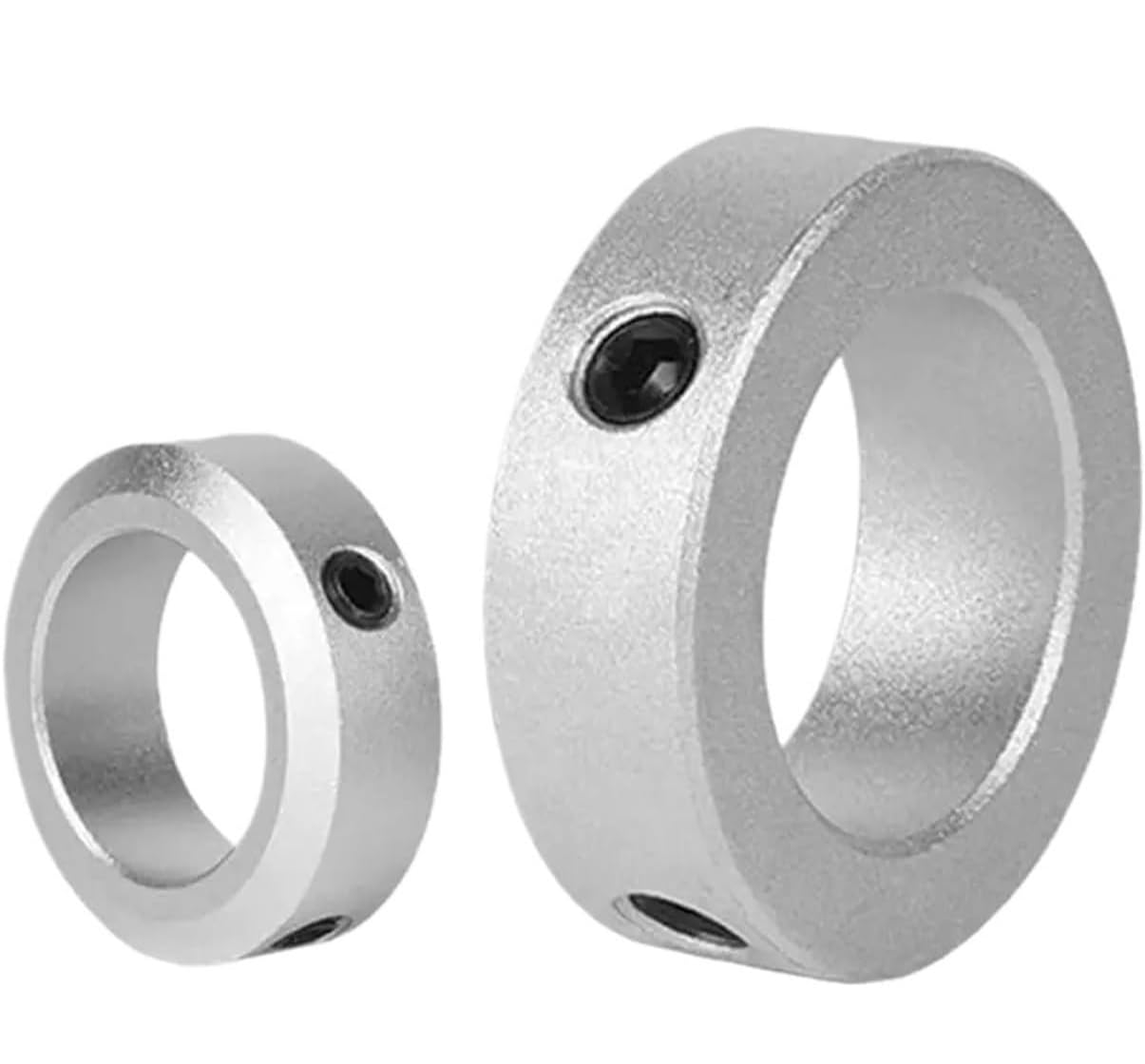 Bague de butée de verrouillage fixe en alliage d'aluminium (1 pièce) - Collier de positionnement d'arbre de retenue de 6 à 30 mm de diamètre avec vis for machines(22-35-10)