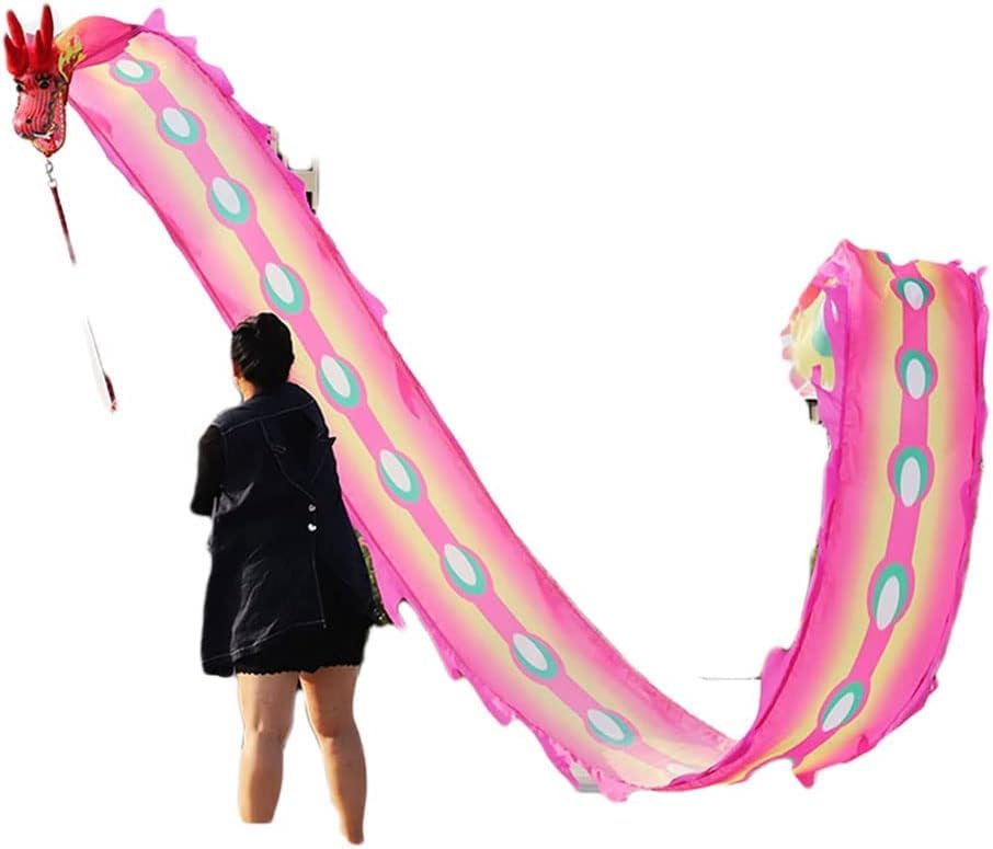 TFG - Ttfd Drift Belt Dance Dragon Throw Fitness Drift Belt, Spiral Exercise Drift Belt Rope + Travel Bag! Outdoor Park(A,8m/26.2ft)