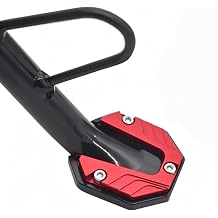 Motorcycle Kickstand Pad for Royal Enfield Classic 350 20092026, CNC Aluminum Alloy Side Stand Enlarger Plate, Anti-Slip Support Foot Extension