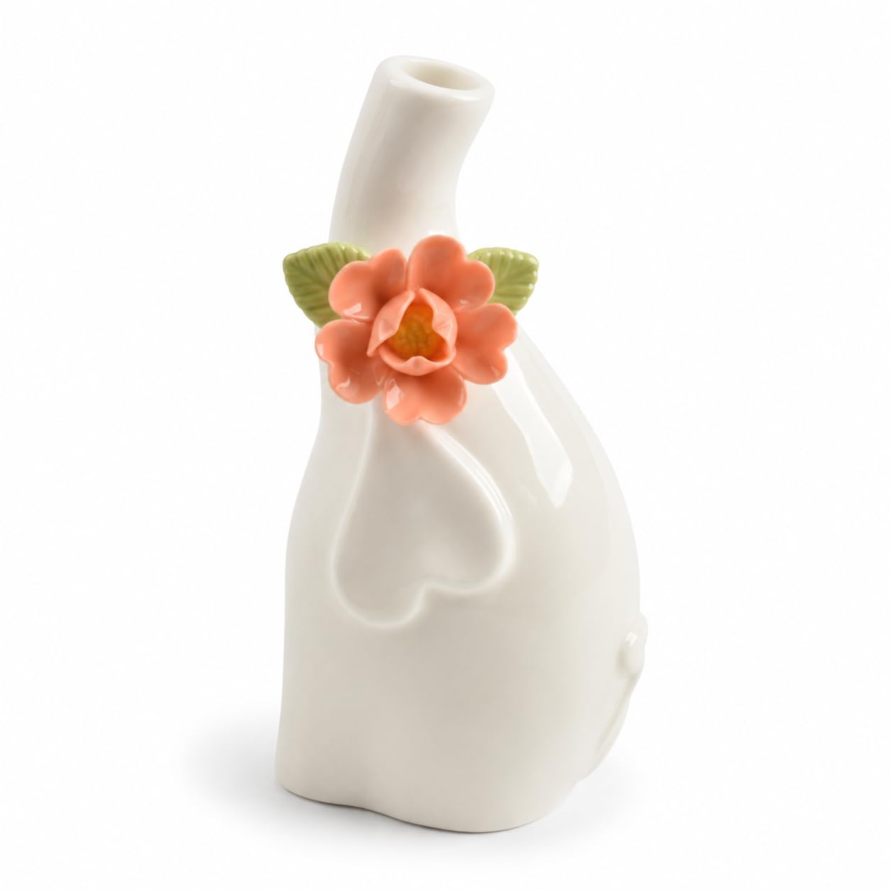 Handmade Elephant Tiny Vases for Flowers, Elephant Gifts for Girl Ornament