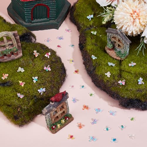 Mini libellules en résine pour décorer facilement vos micro-paysages - 4