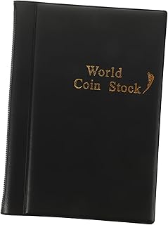 Levemolo De Moedas Álbum De Notas Álbum Exibição De Moedas Armazenamento Pu Couro Porta-Moedas Livro Moedas Organizador Organizador De Moedas Álbum