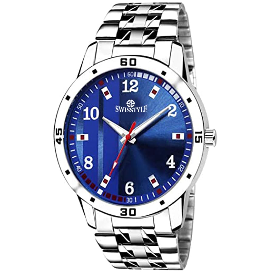 SWISSTYLE Blue DIAL Analogue Watch for Men (B0CT8ZYGJ7) Amazon Price History, Amazon Price Tracker
