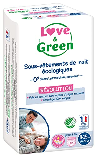 Love et Green Nachtwäsche, Kinder, umweltfreundlich, 8 – 15...